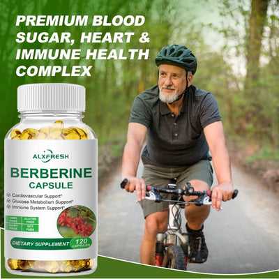 Berberine Extract 1500mg – Supports Cholesterol, Heart & Gut Health