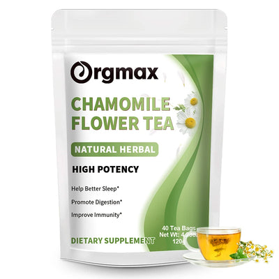 Chamomile Flower Capsules – Deep Sleep & Fast Sleep Aid