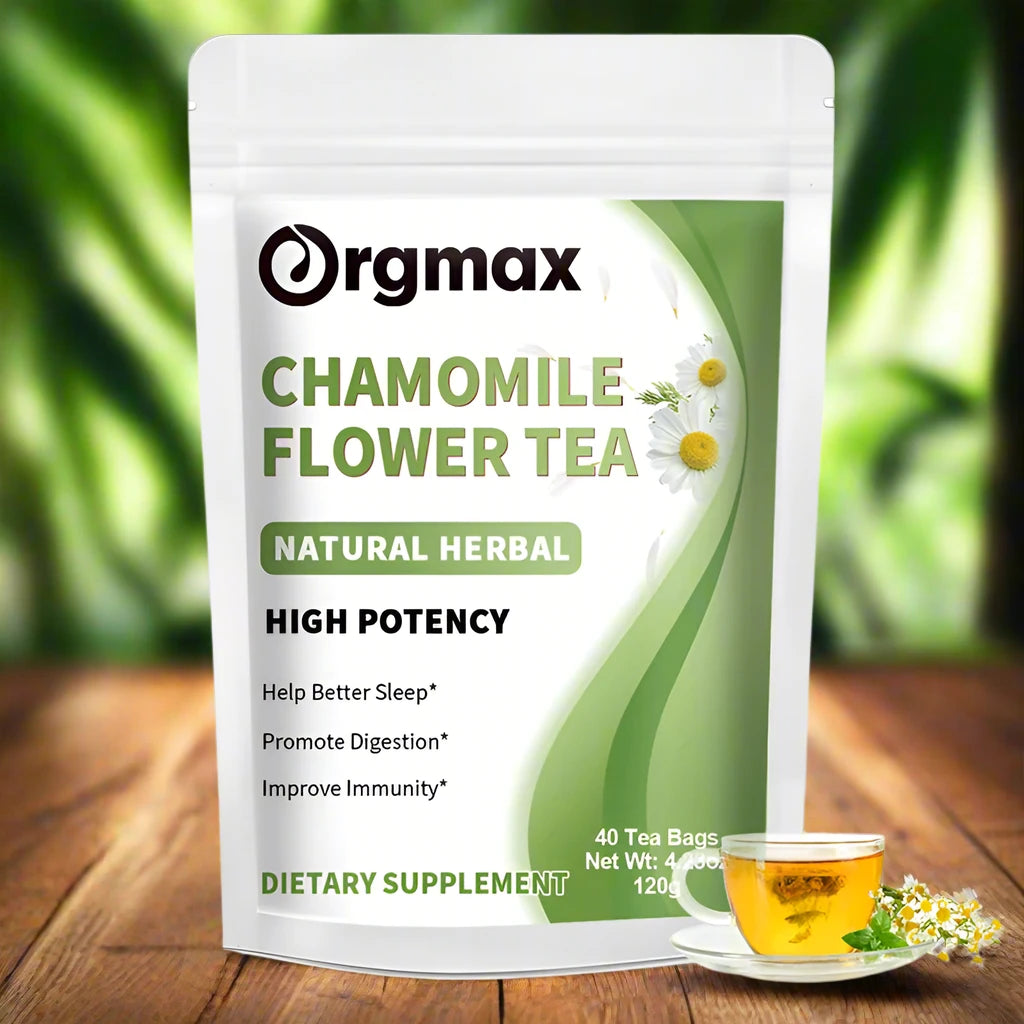 Chamomile Flower Capsules – Deep Sleep & Fast Sleep Aid