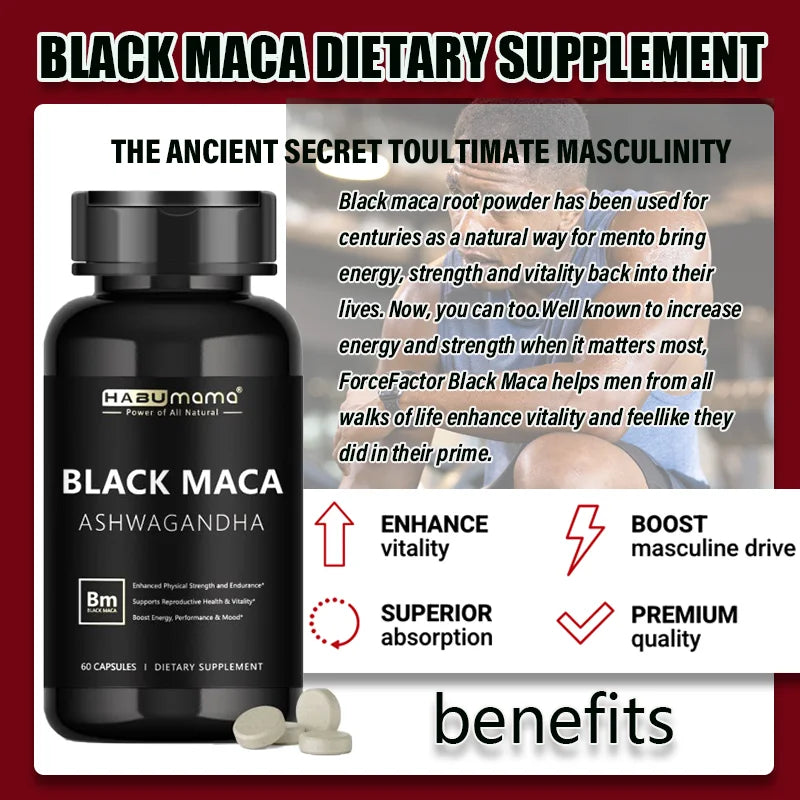 Black Maca Booster for Men