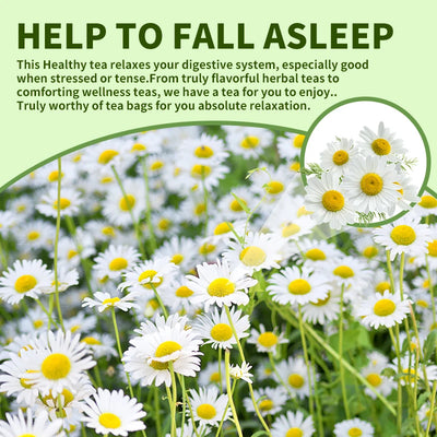 Chamomile Flower Capsules – Deep Sleep & Fast Sleep Aid