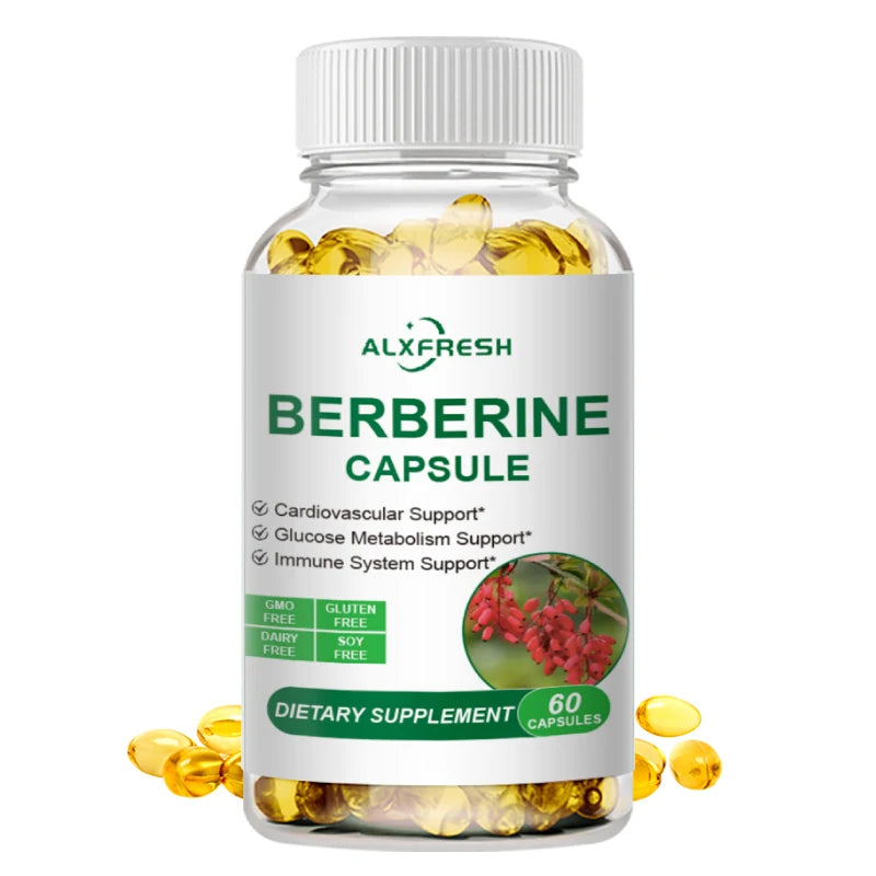 Berberine Extract 1500mg – Supports Cholesterol, Heart & Gut Health