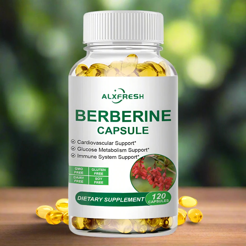 Berberine Extract 1500mg – Supports Cholesterol, Heart & Gut Health