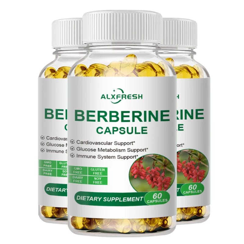 Berberine Extract 1500mg – Supports Cholesterol, Heart & Gut Health