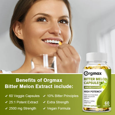 Organic Bitter Melon Extract – Supports Sugar,& Cholesterol