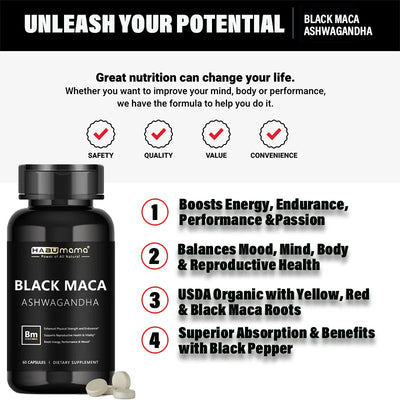 Black Maca Booster for Men