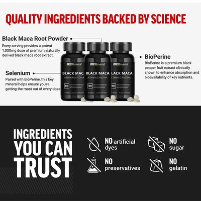 Black Maca Booster for Men