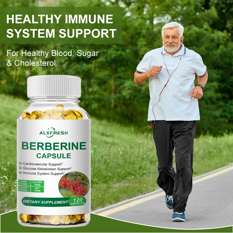 Berberine Extract 1500mg – Supports Cholesterol, Heart & Gut Health