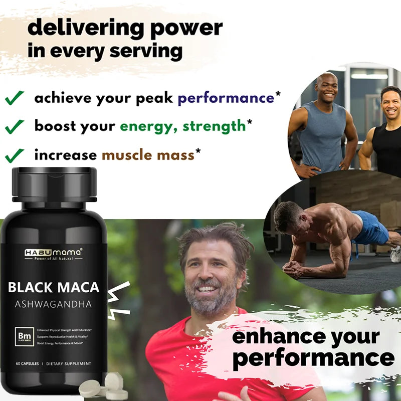 Black Maca Booster for Men