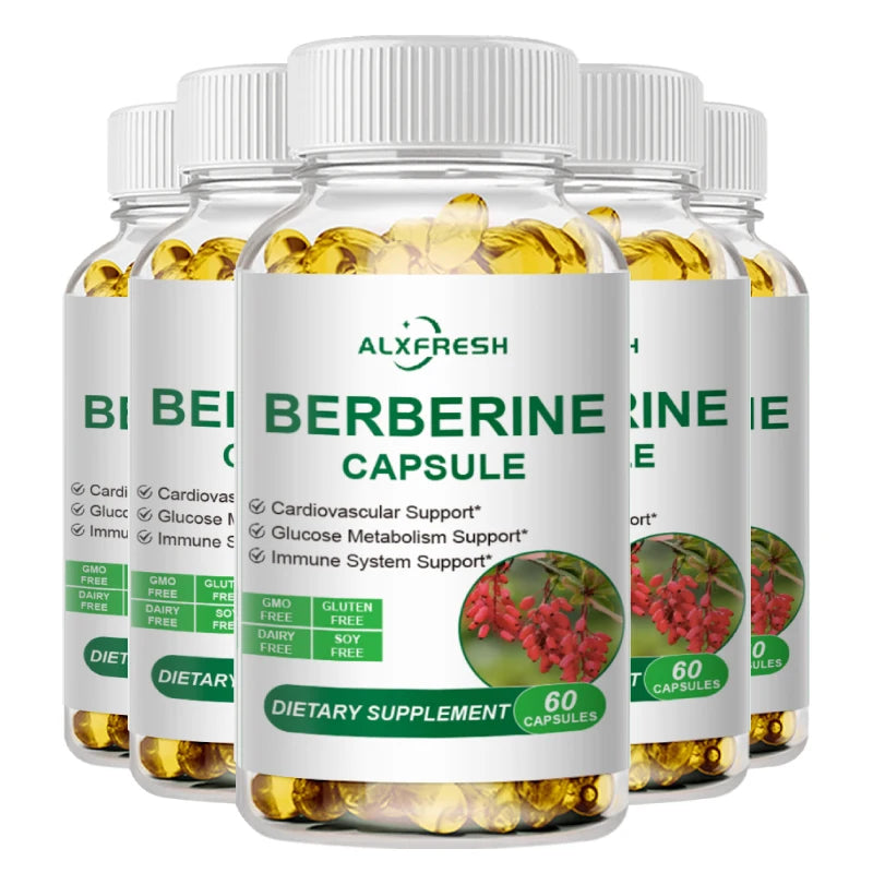 Berberine Extract 1500mg – Supports Cholesterol, Heart & Gut Health